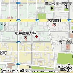 湧泉堂治療室周辺の地図