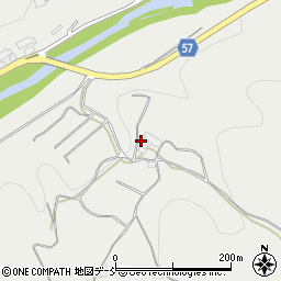 福島県三春町（田村郡）西方（向山）周辺の地図