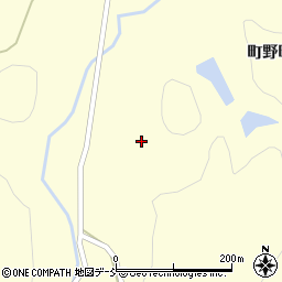 石川県輪島市町野町徳成谷内リ周辺の地図
