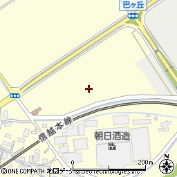新潟県長岡市朝日周辺の地図