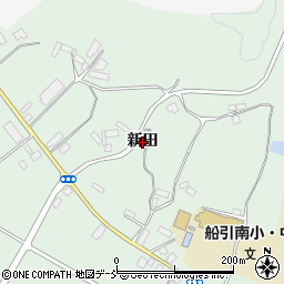 福島県田村市船引町堀越（新田）周辺の地図