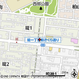 ネッツトヨタ郡山堤店周辺の地図