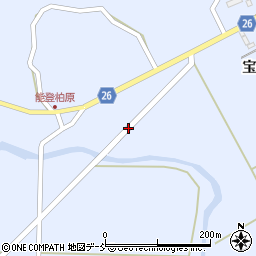 石川県珠洲市宝立町柏原酉周辺の地図