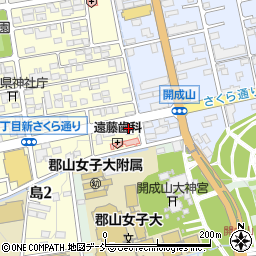三栄通信工業株式会社福島支店周辺の地図
