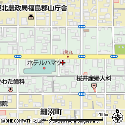 アズビル株式会社アドバンスオートメーションカンパニー福島営業所周辺の地図
