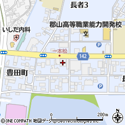 株式会社イトーキ　福島支店周辺の地図