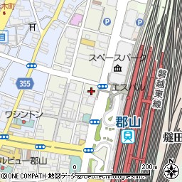 パーキングタウンマギー駅前駐車場周辺の地図