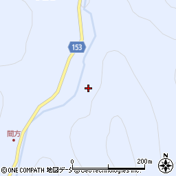 福島県大沼郡三島町間方下居平周辺の地図