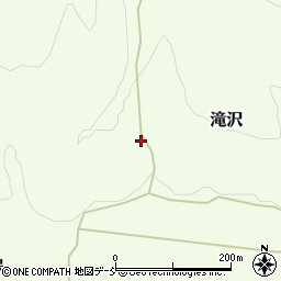 福島県大沼郡金山町滝沢上ノ山周辺の地図