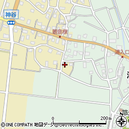 新潟県長岡市神谷1366周辺の地図