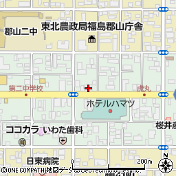 ＡＬＳＯＫ福島株式会社　郡山支社周辺の地図
