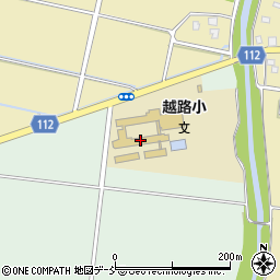 長岡市立越路小学校周辺の地図