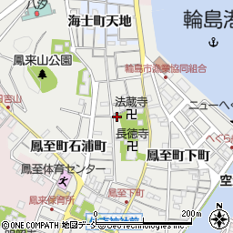 石川県輪島市鳳至町鳳至丁68周辺の地図