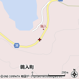 石川県輪島市鵜入町チ周辺の地図