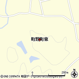 石川県輪島市町野町（東）周辺の地図