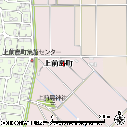 新潟県長岡市上前島町周辺の地図