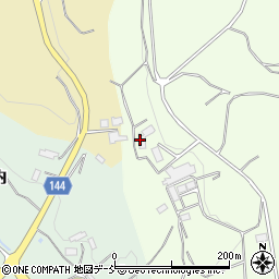 福島県三春町（田村郡）蛇石（蛇石）周辺の地図