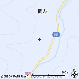 福島県大沼郡三島町間方上居平周辺の地図