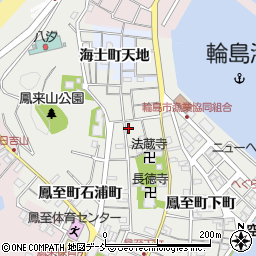 石川県輪島市鳳至町鳳至丁102-2周辺の地図