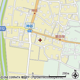 新潟県長岡市神谷1413-1周辺の地図