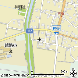 新潟県長岡市神谷1456-5周辺の地図