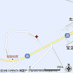 石川県珠洲市宝立町柏原45-18周辺の地図