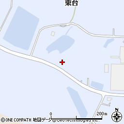 福島県大熊町（双葉郡）夫沢（東台）周辺の地図