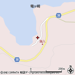 石川県輪島市鵜入町ニ周辺の地図