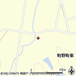 石川県輪島市町野町東レ周辺の地図