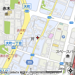 三浦屋造花店周辺の地図