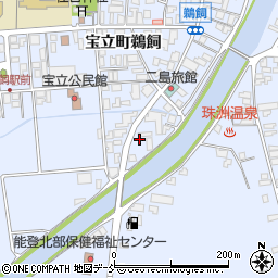 石川県珠洲市宝立町（鵜飼辰）周辺の地図