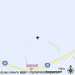 石川県珠洲市宝立町柏原45周辺の地図