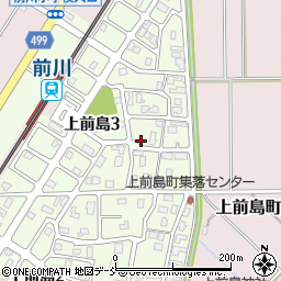 新潟県長岡市上前島3丁目周辺の地図