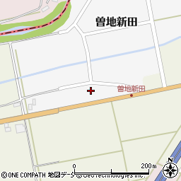 新潟県柏崎市曽地新田246周辺の地図