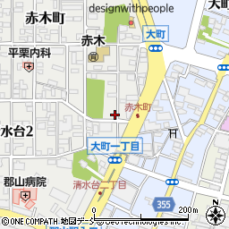 藤沼京染店周辺の地図