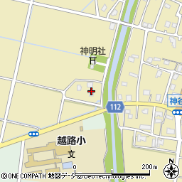 新潟県長岡市神谷760周辺の地図