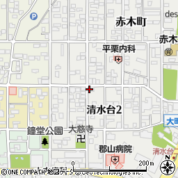 株式会社清水台平野屋　酒外商部周辺の地図
