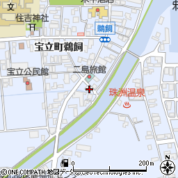 石川県珠洲市宝立町鵜飼卯周辺の地図