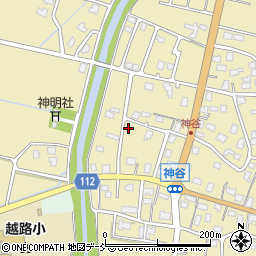 新潟県長岡市神谷1491-2周辺の地図