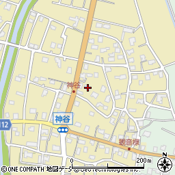 新潟県長岡市神谷1544-6周辺の地図