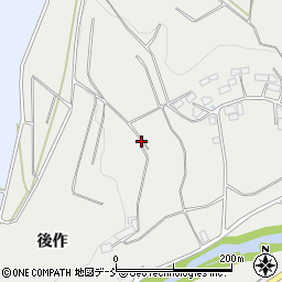 福島県田村郡三春町西方周辺の地図