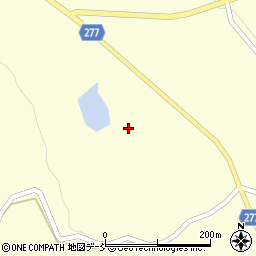 石川県輪島市町野町金蔵ヨ周辺の地図