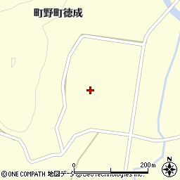 石川県輪島市町野町徳成ヘ周辺の地図