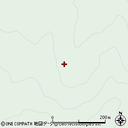 福島県南会津郡只見町塩沢鳥屋山周辺の地図