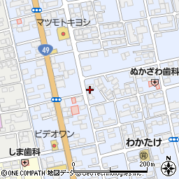 株式会社グリーセス　郡山営業所周辺の地図