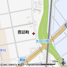 新潟県長岡市豊詰町44周辺の地図