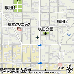 咲田リフレ整骨院周辺の地図