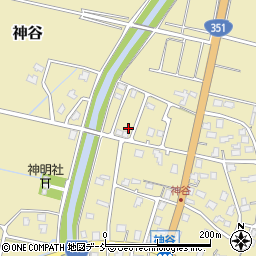 新潟県長岡市神谷1648-17周辺の地図