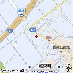 新潟県長岡市横枕町614周辺の地図