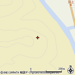 福島県大沼郡金山町玉梨大川向周辺の地図